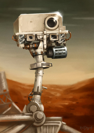 Illustration for article titled A Collection of Incredible and Inspiring Mars Curiosity Rover Art